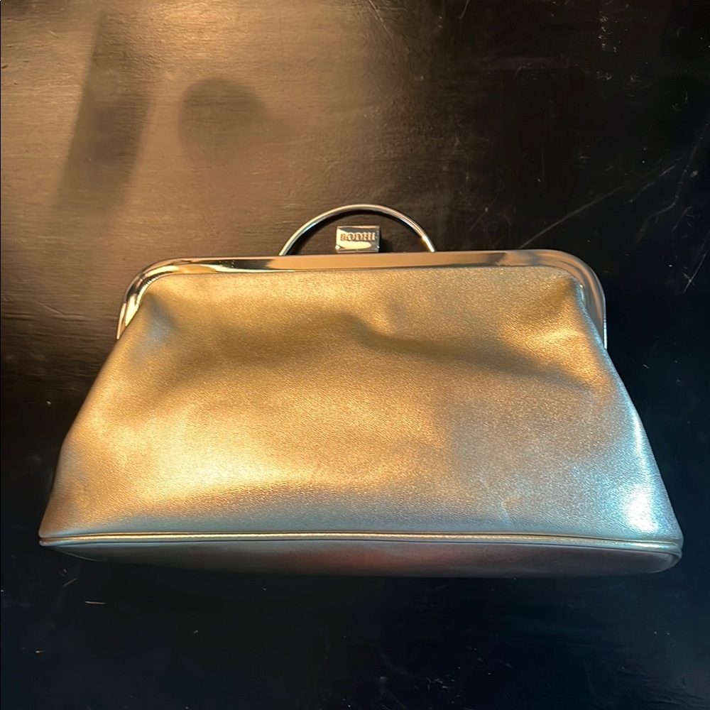 BODHI Patent Frame Clutch Evening Bag